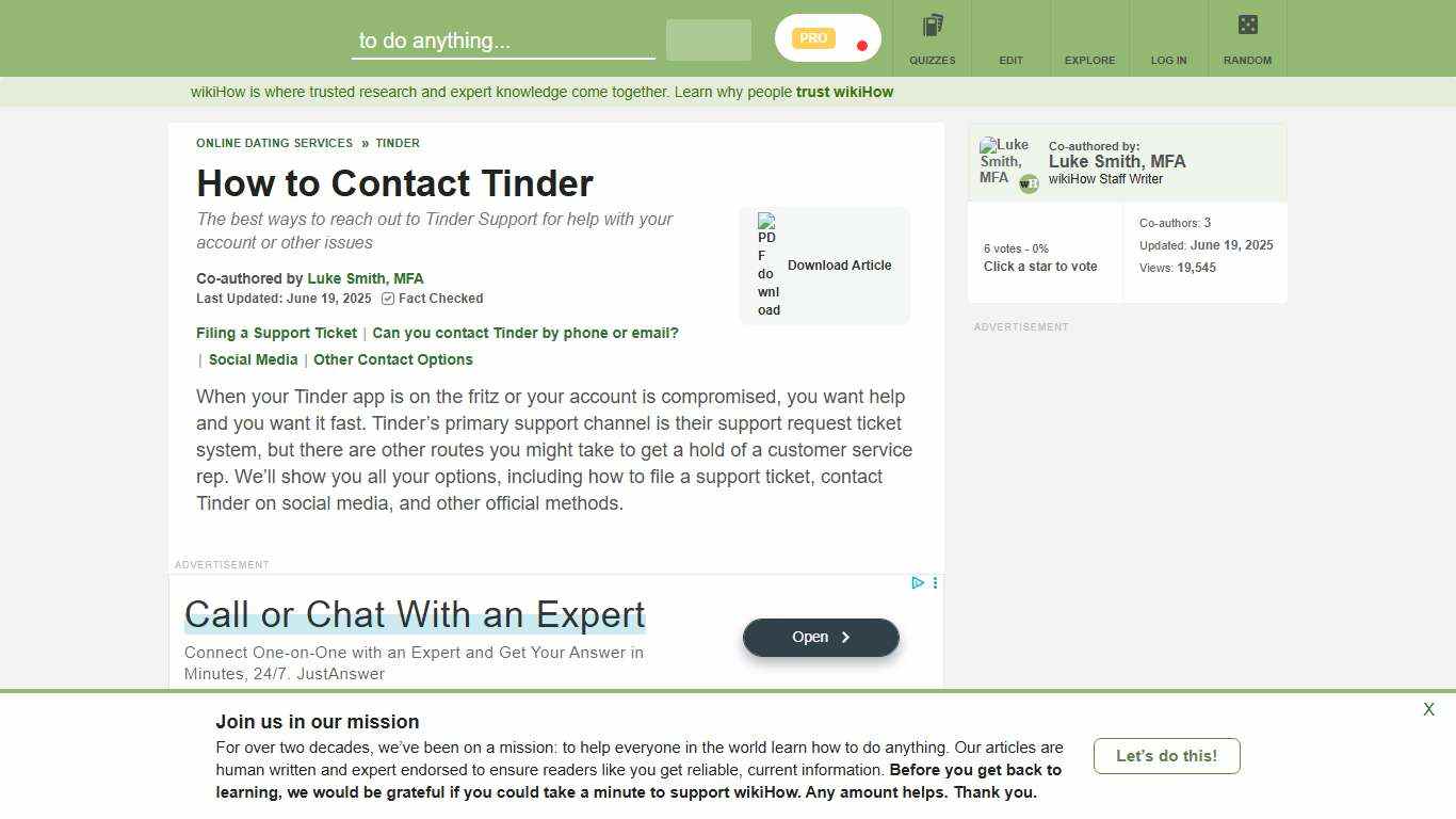 How to Contact Tinder Customer Service